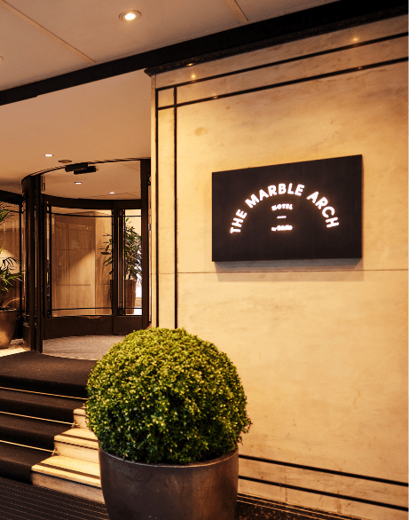 Marble Arch Hotel Front entrance