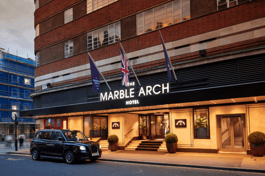 Marble Arch Hotel Front entrance