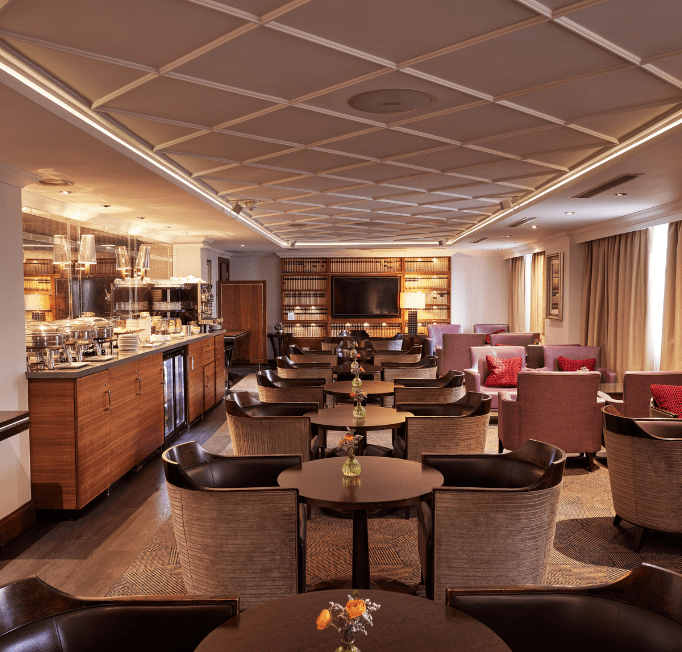 Executive lounge at Marble Arch Hotel